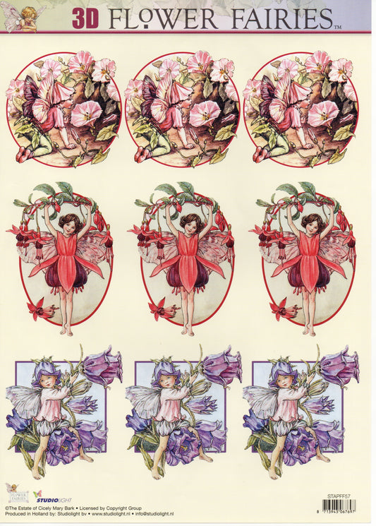 Studio Light / Topper Sheet / Flower Fairies