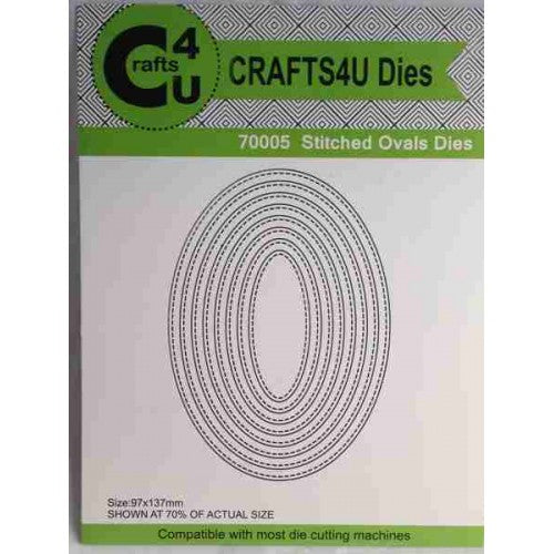 Crafts4U / Stitched Oval Dies