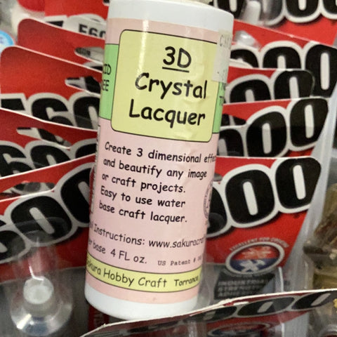 3D Crystal Lacquer