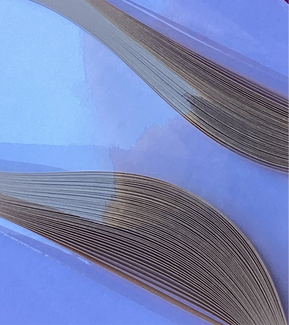 Quilling Strips 3mm / 50 Pack / Assorted Single Colours / Brights