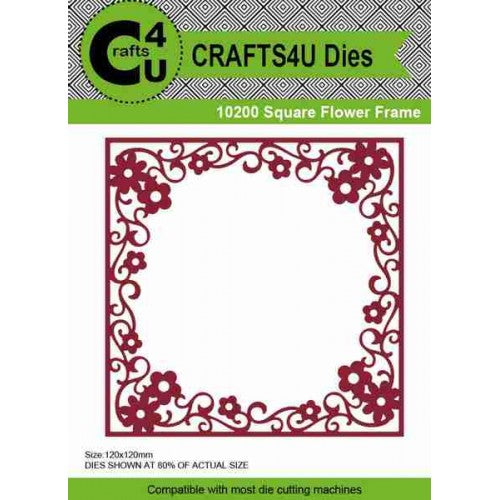 Crafts 4 U / Square Flower Frame