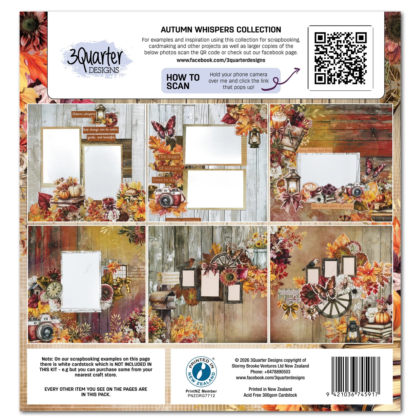 3Quarter Designs / Autumn Whispers