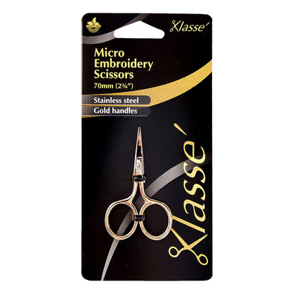 Klasse Scissors Micro Embroidery 2.75IN