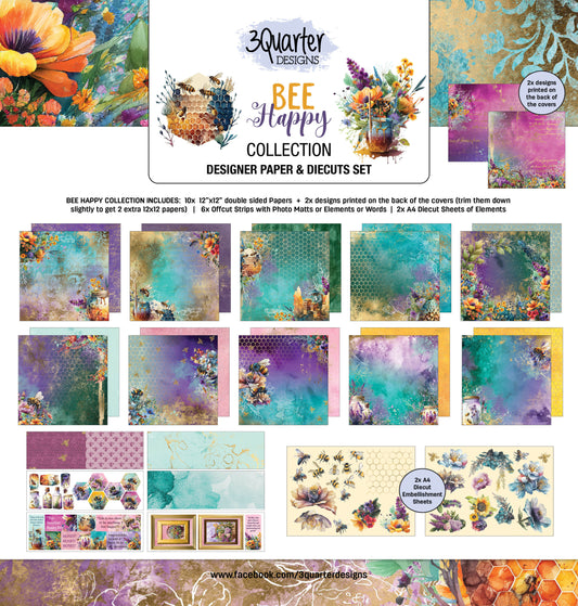 3Quarter Designs / Bee Happy Collection