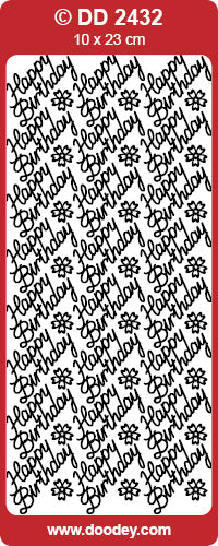 Happy Birthday Script / Gold