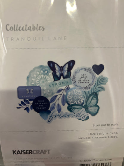 Tranquil Lane die cuts