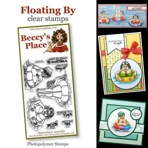 Floating By stamp set beccy's place