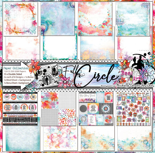 Bee Arty / Full Circle / Paper Collection Pack