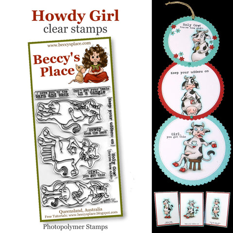 Howdy Girls Stamp set beccy's place