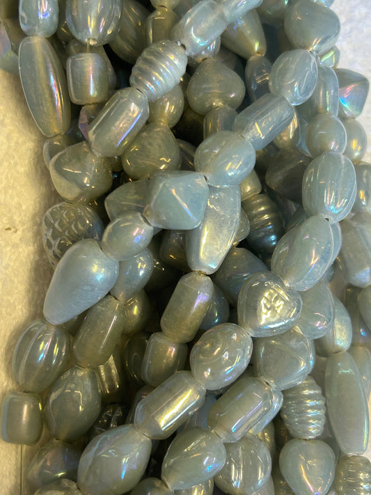 Glass Lampwork beads - Trout