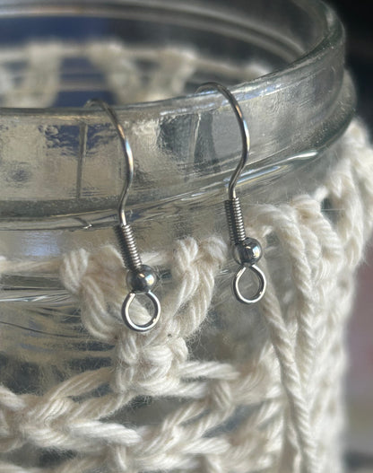 Stainless Earring hook / Silver