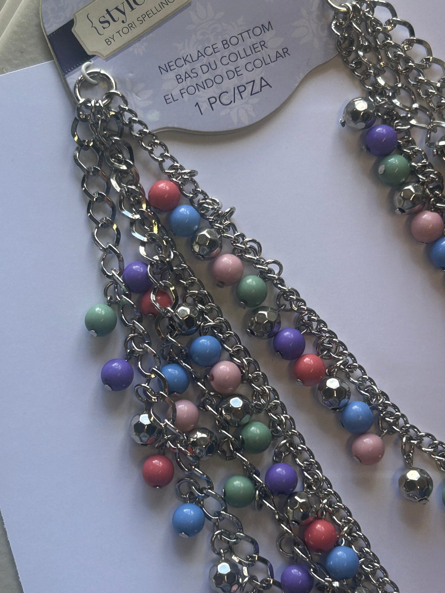 Decorative necklace bottom