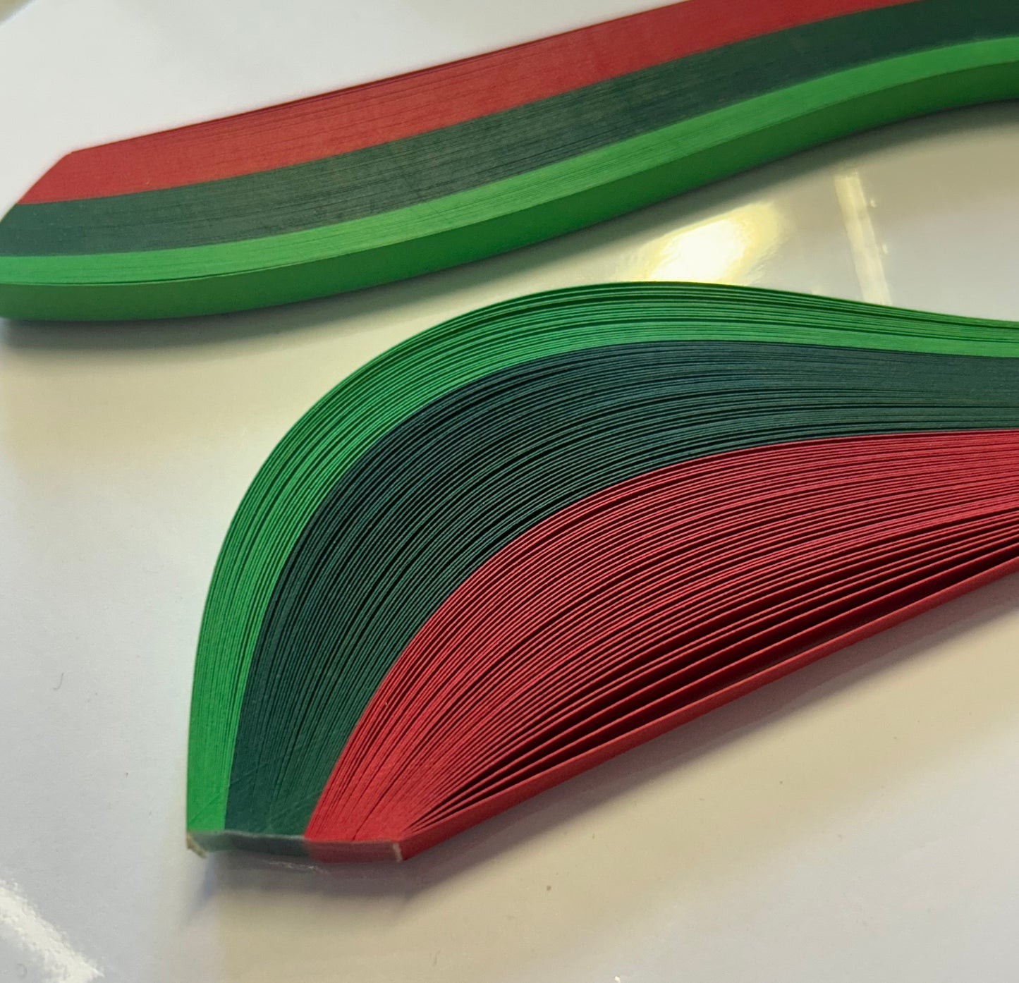 Quilling Strips 6mm Christmas Mix
