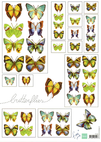 Marianne Design - Topper Sheet / Butterflies