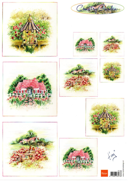 countrty garden topper sheet