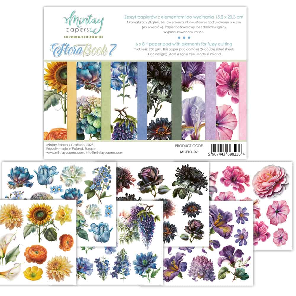 Mintay / 6 x 8 Booklets / Assorted Designs
