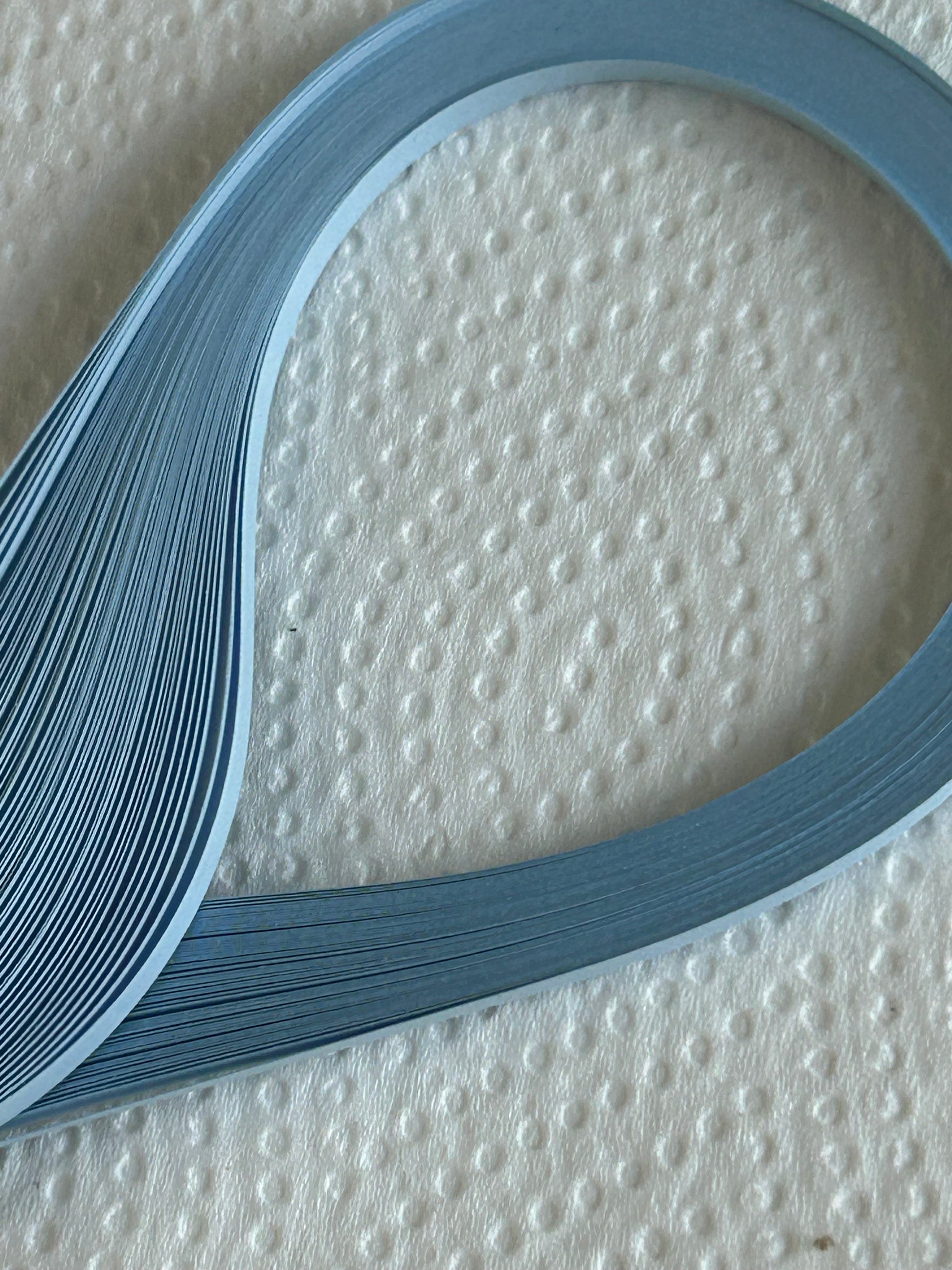 Morning blue 3mm quilling strips