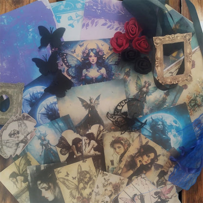 Junk Journal Kits - Gothic Fairy