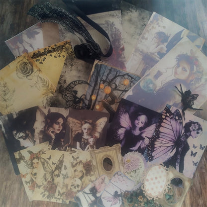 Junk Journal Kits - Gothic Fairy