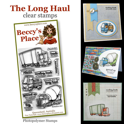 the long haul stamp set beccy's place