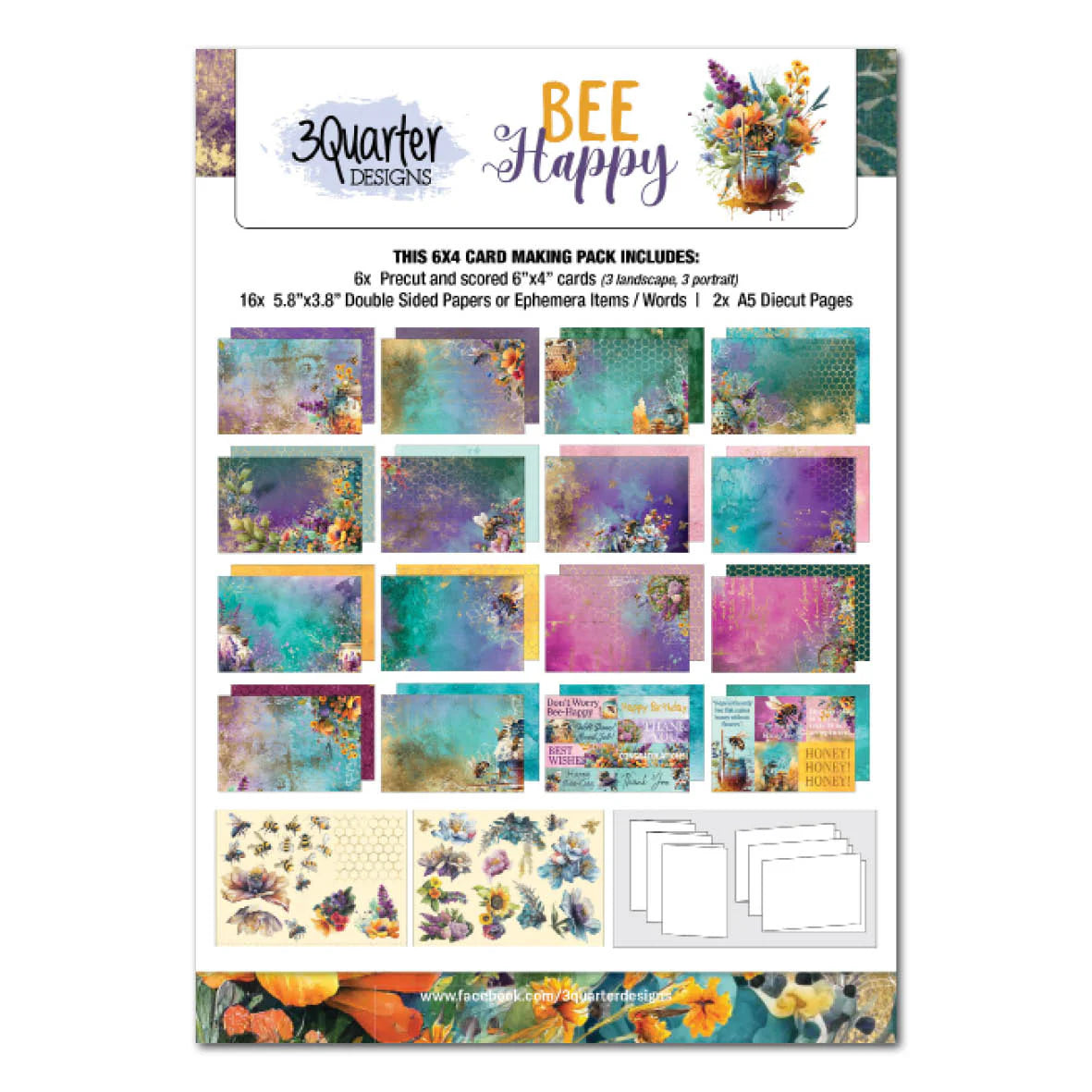 3Quarter Designs / Bee Happy Collection