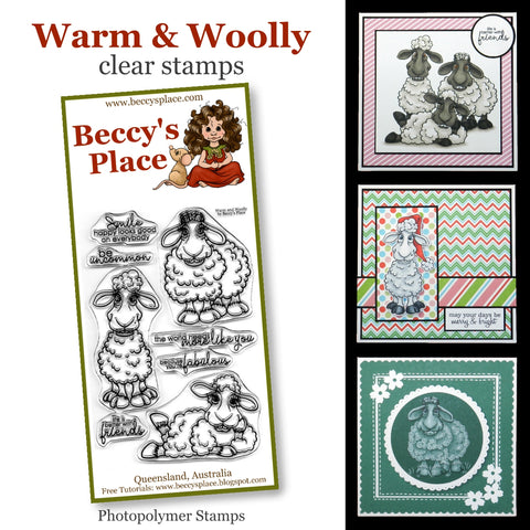 warm and woolly stamp set beccy's place