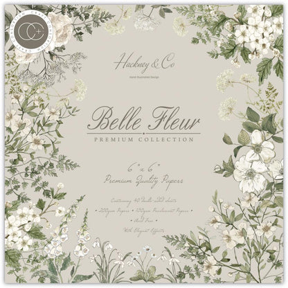 Craft Consortium 6 x 6 Paper Pad / Belle Fleur