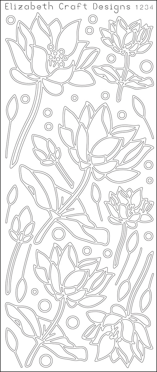 Lotus Flowers / Black