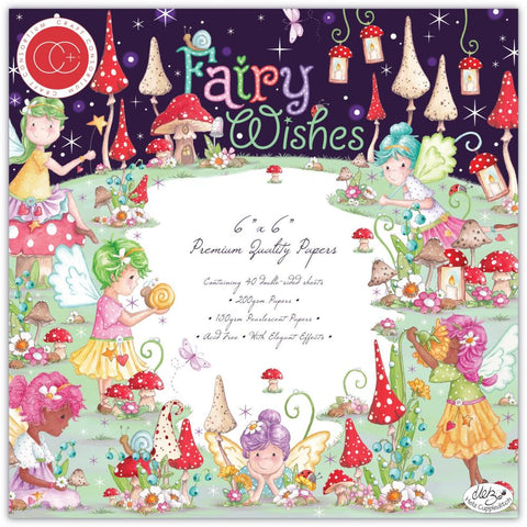 Craft Consortium 6 x 6 Paper Pad / Fairy Wishes