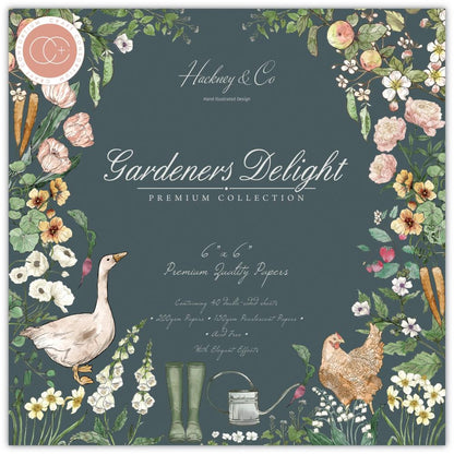 Craft Consortium 6 x 6 Paper Pad / Gardeners Delight