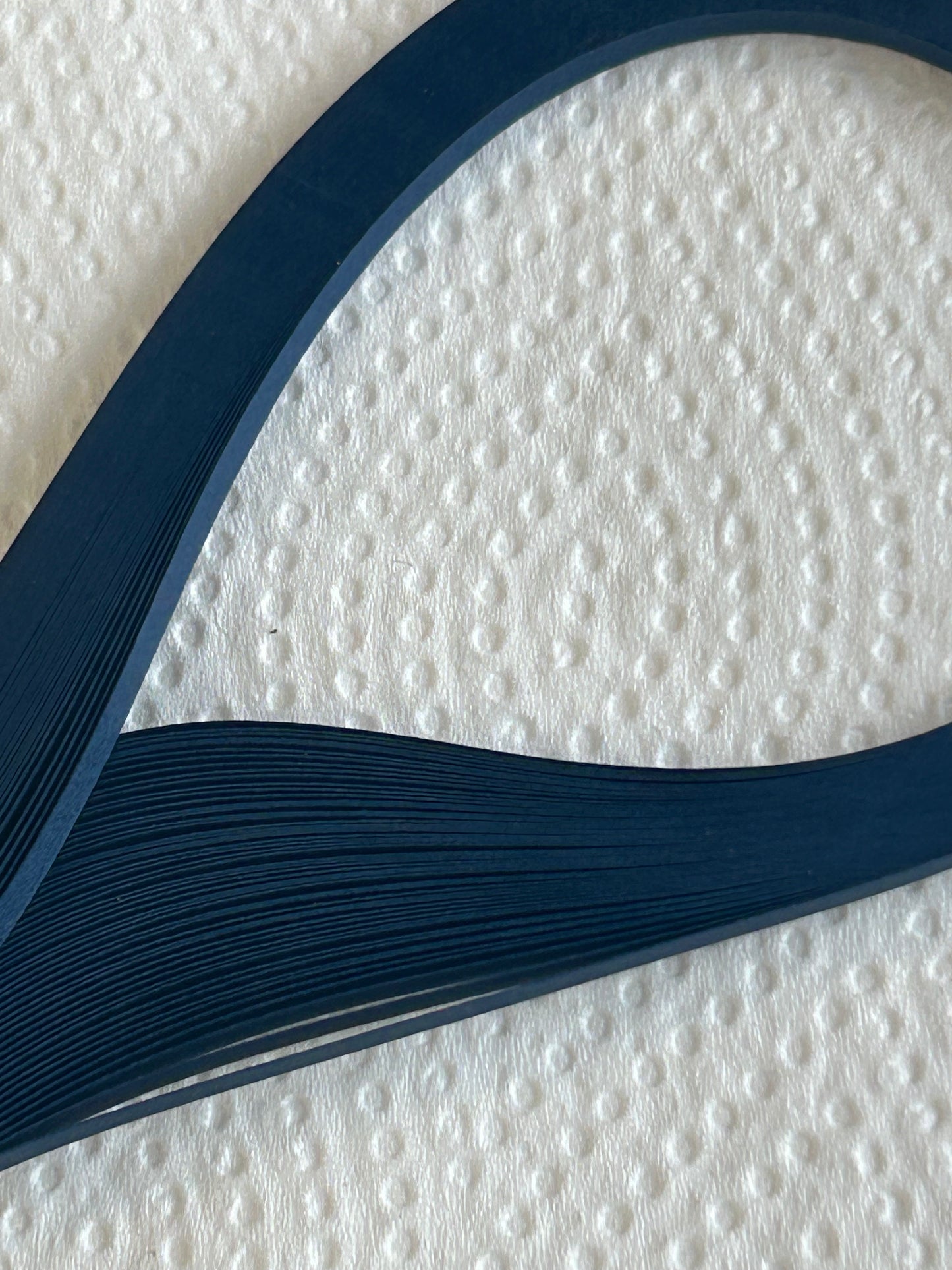 midnight blue 3mm quilling strips