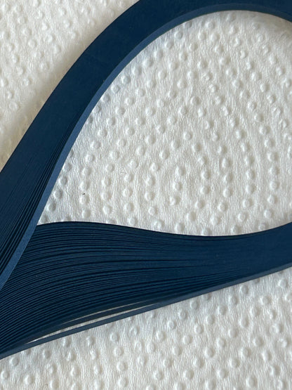 midnight blue 3mm quilling strips