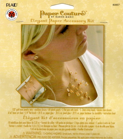 Plaid Paper Couture Jewelley Kit