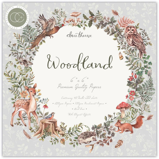 Craft Consortium 6 x 6 Paper Pad / Woodland