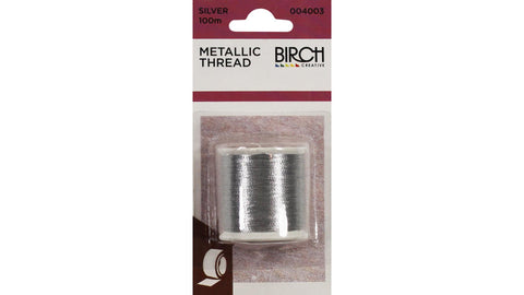 Metallic Thread / Silver 100m