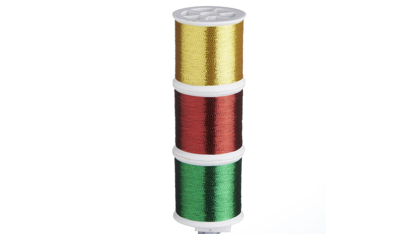 Metallic Thread / Pack of 3