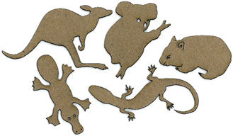 Chipboard / Australian Animals