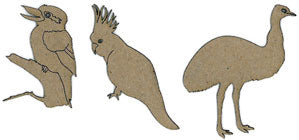 Chipboard / Australian Birds