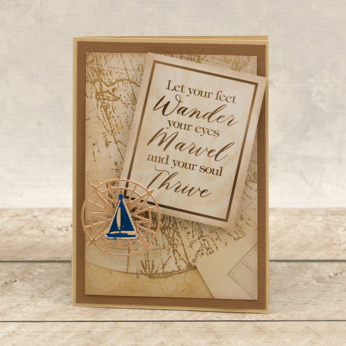 Couture Creations / Mini Die / New Adventures - Mini Compass