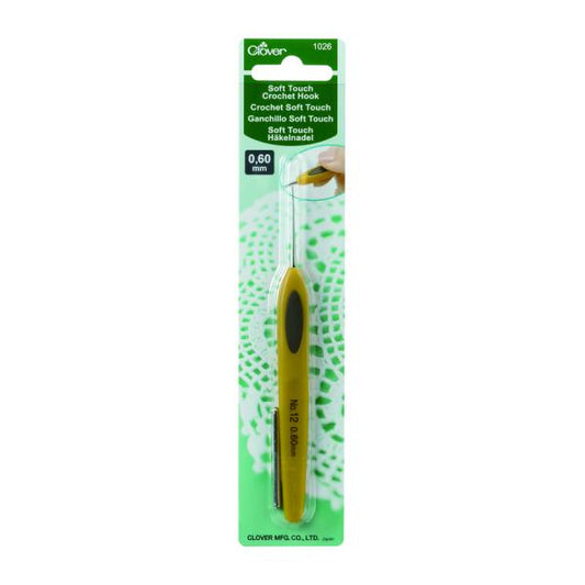 Clover Soft Touch Crochet Hook / 0.60mm