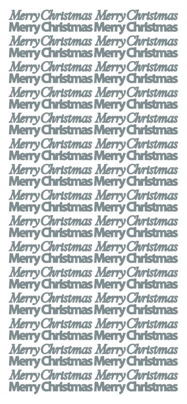 Merry Christmas mini, silver