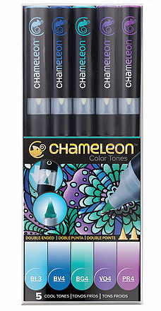 Chameleon 5 pen set - Cool Tones