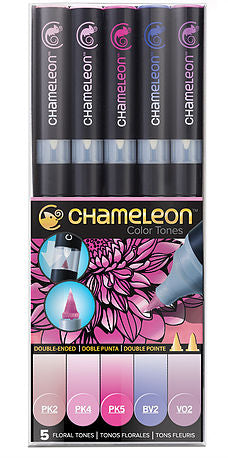Chameleon 5 Pen Set - Floral