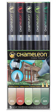 Chameleon 5 pen set - Nature