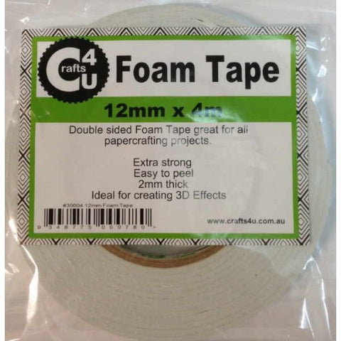 Foam Tape / 12mm x 4m