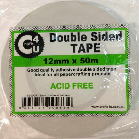 Crafts4U Double Sided Tape / 12mm x 50m