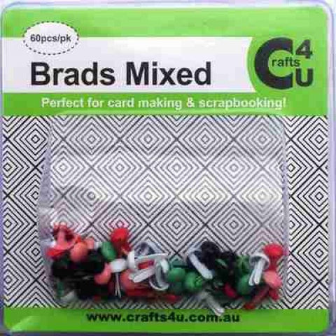 Brads / Mixed Pack 60 pack