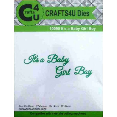 Crafts 4 U / It's a Baby Girl Boy