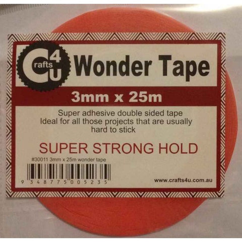 Wonder Tape 3mm x 25m roll