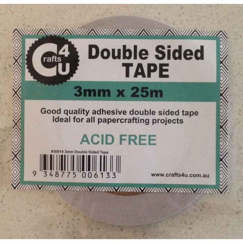 Crafts4U Double Sided Tape / 3mm x 25m